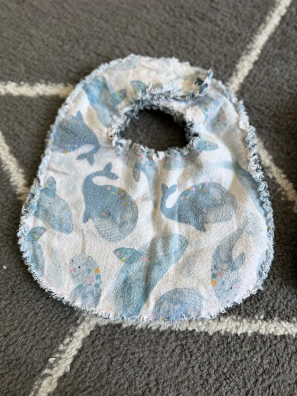 2 Handmade Baby bibs